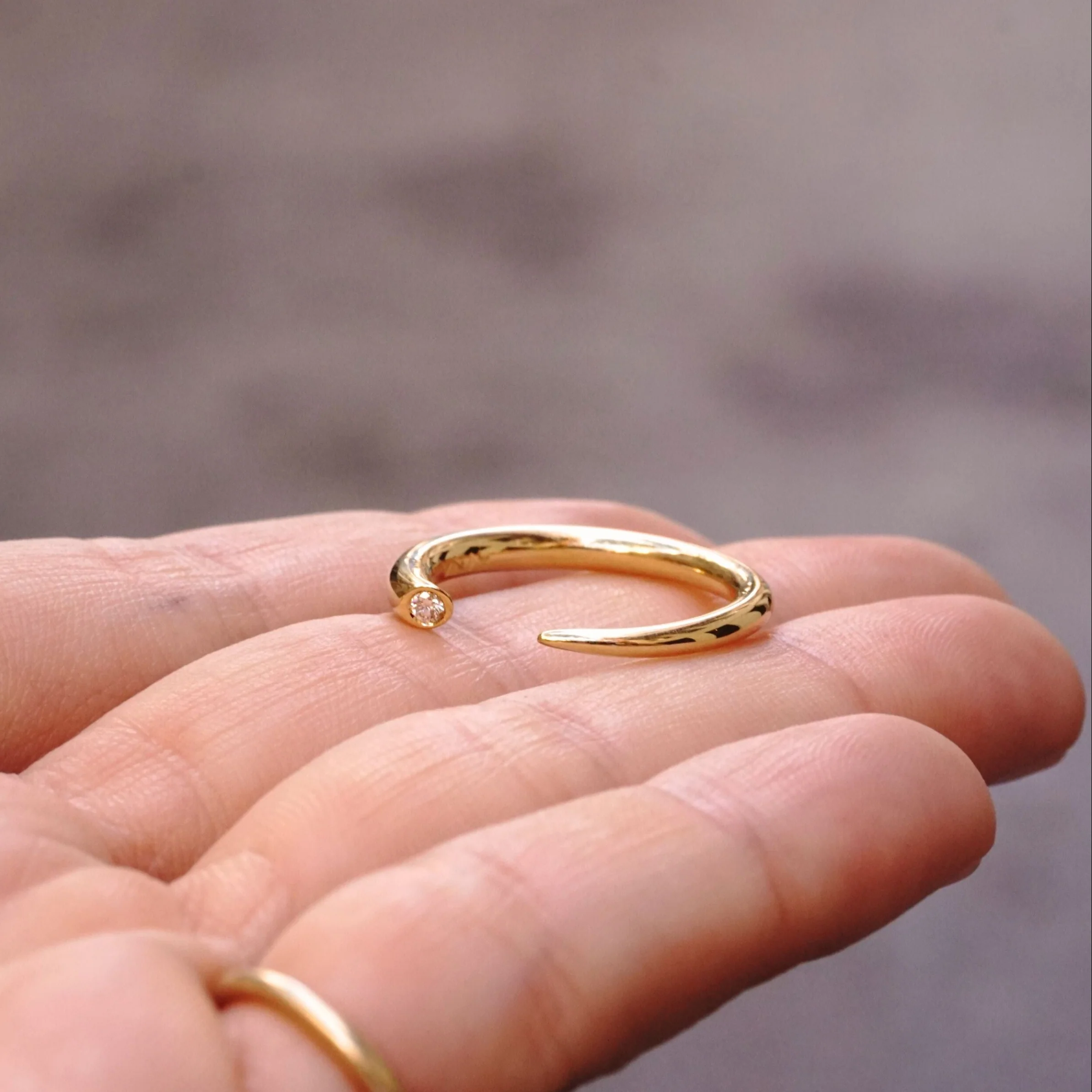 Anillo Dil Diamante (Oro 18kt) - Image 5