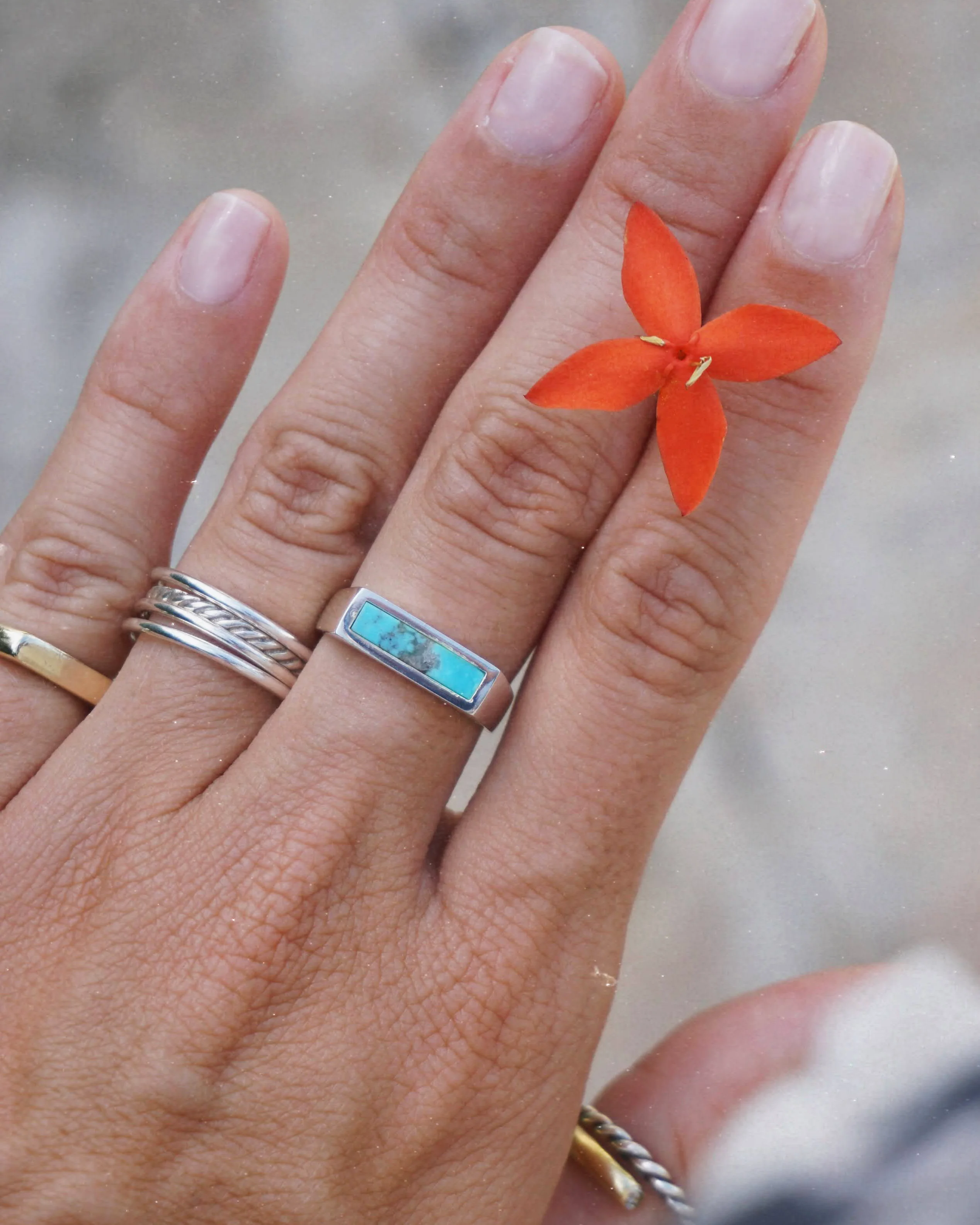 Anillo Manila Turquesa - Image 4