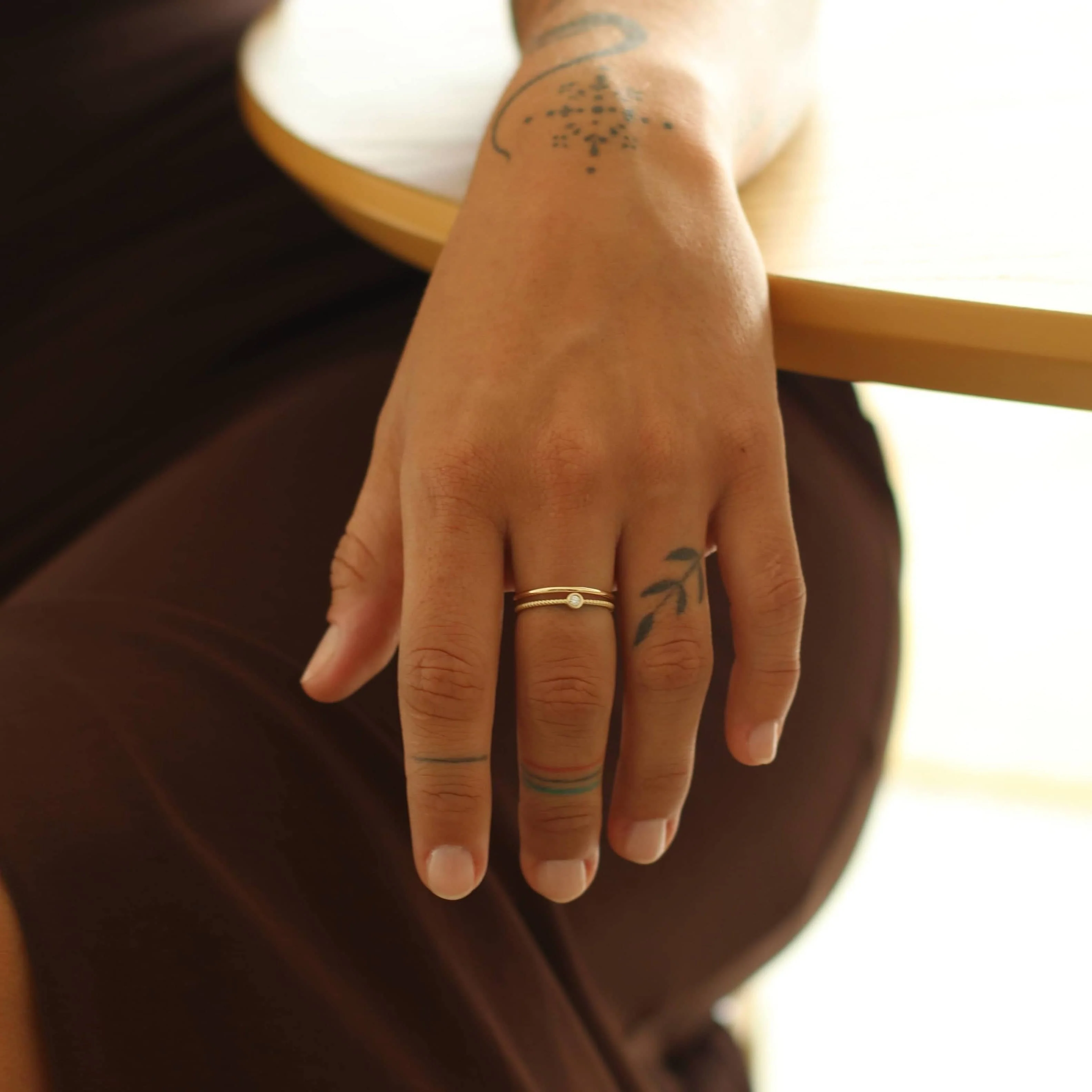 Anillo Simple (Oro 9k) - Image 3