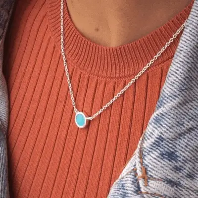 Collar Moon Turquesa - Image 5